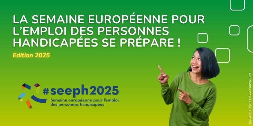 La 29ème Semaine européenne pour l’emploi des personnes handicapées (SEEPH) se déroulera du lundi 17 au dimanche 23 novembre 2025.